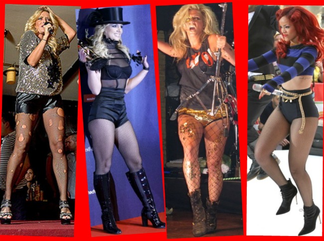 Si vedetele au celulita, dar stiu cum sa si-o mascheze! Vezi ce trucuri au Britney, Rihanna si Delia Matache!