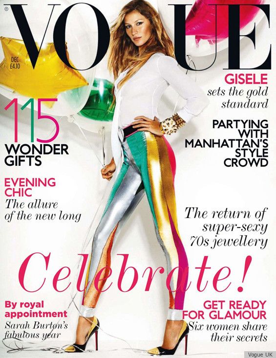 Gisele Bundchen da culoare noului numar Vogue UK