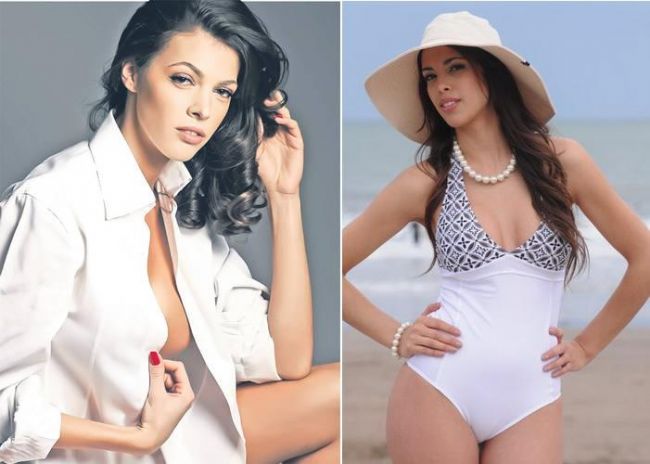 Alina Borcea le da peste nas celor care spun ca nu e frumoasa - seamana izbitor cu noua Miss Universe din Argentina. Alina Borcea le da peste nas celor care spun ca nu e frumoasa - seamana izbitor cu noua Miss Universe din Argentina.