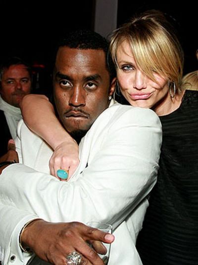 Noul cuplu bomba de la Hollywood: Cameron Diaz si P Diddy