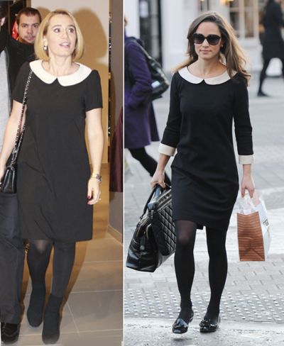 Andreea Esca si Pippa Middleton, in rochii asemanatoare. Cine a purtat-o mai bine?
