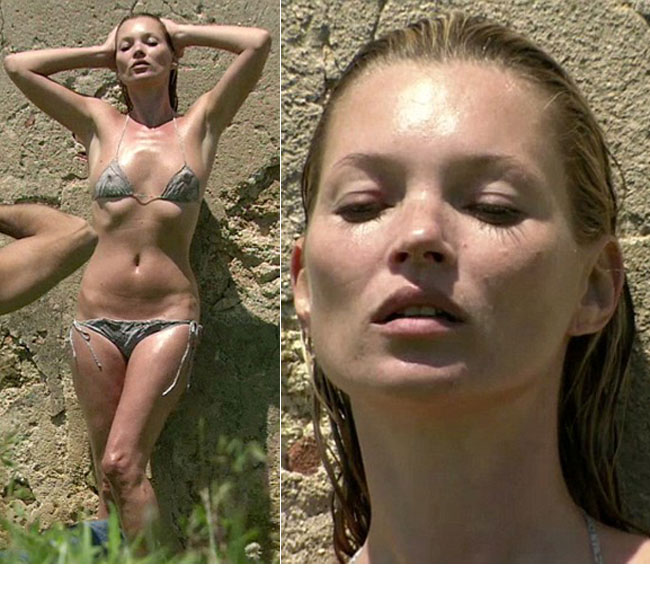 Kate Moss, fara haine si fara Photoshop. Vezi poze de la sedinta foto pentru Pirelli