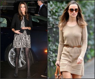 In 2012 se poarta look-ul natural. Noile etaloane de frumusete sunt Kate si Pippa Middleton!