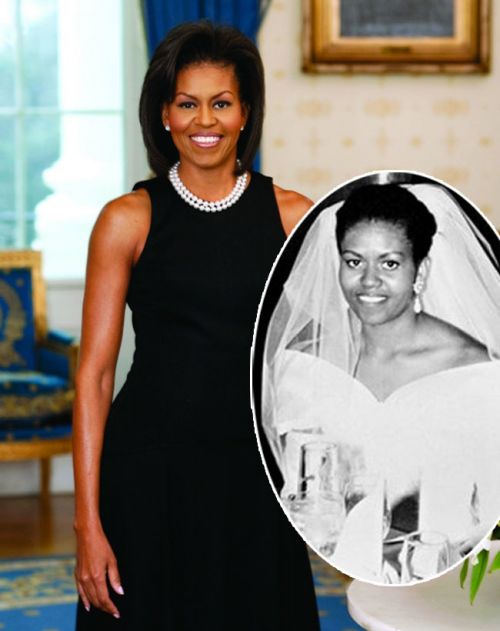Michelle Obama, o mireasa chic. Vezi cum arata in ziua nuntii