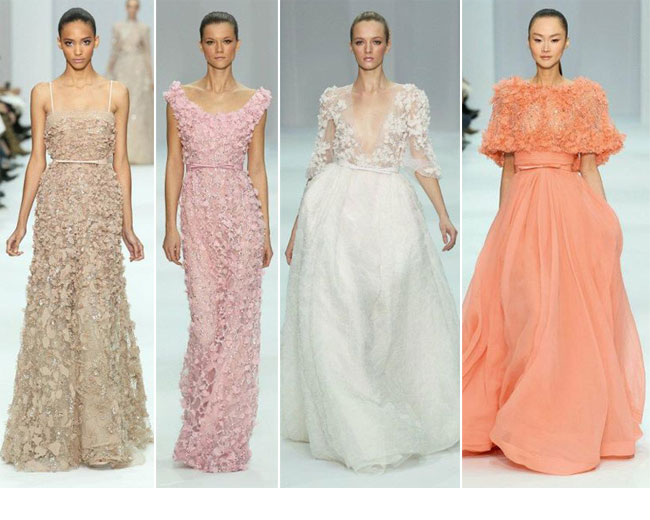 Elie Saab, colectia haute couture pentru primavara-vara 2012