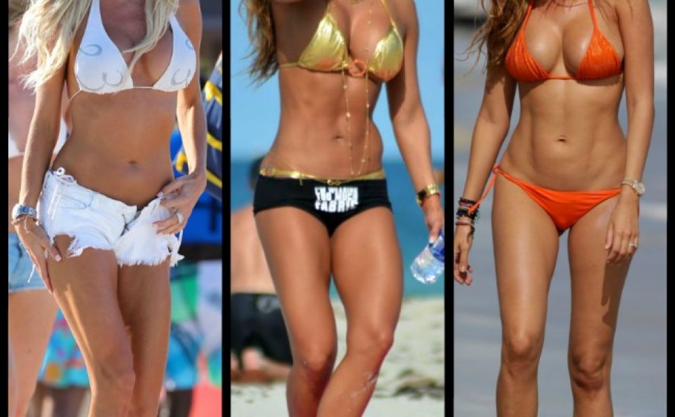 Cele mai lucrate corpuri din showbiz. Aparitiile in bikini care ne-au lasat mute de admiratie si pline de invidie :)