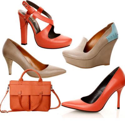 Tangerine tango, vedeta colectiei Sepala by Mihaela Glavan pentru primavara-vara 2012