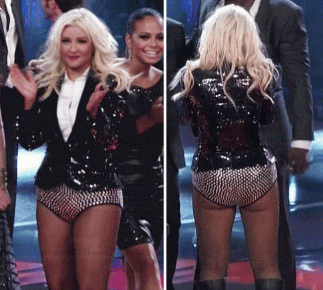 Christina Aguilera, aparitie dezastruoasa in finala show-ului The Voice FOTO